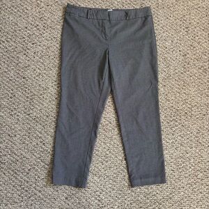 Liz Claiborne Gray Long Work Slacks, Size 12